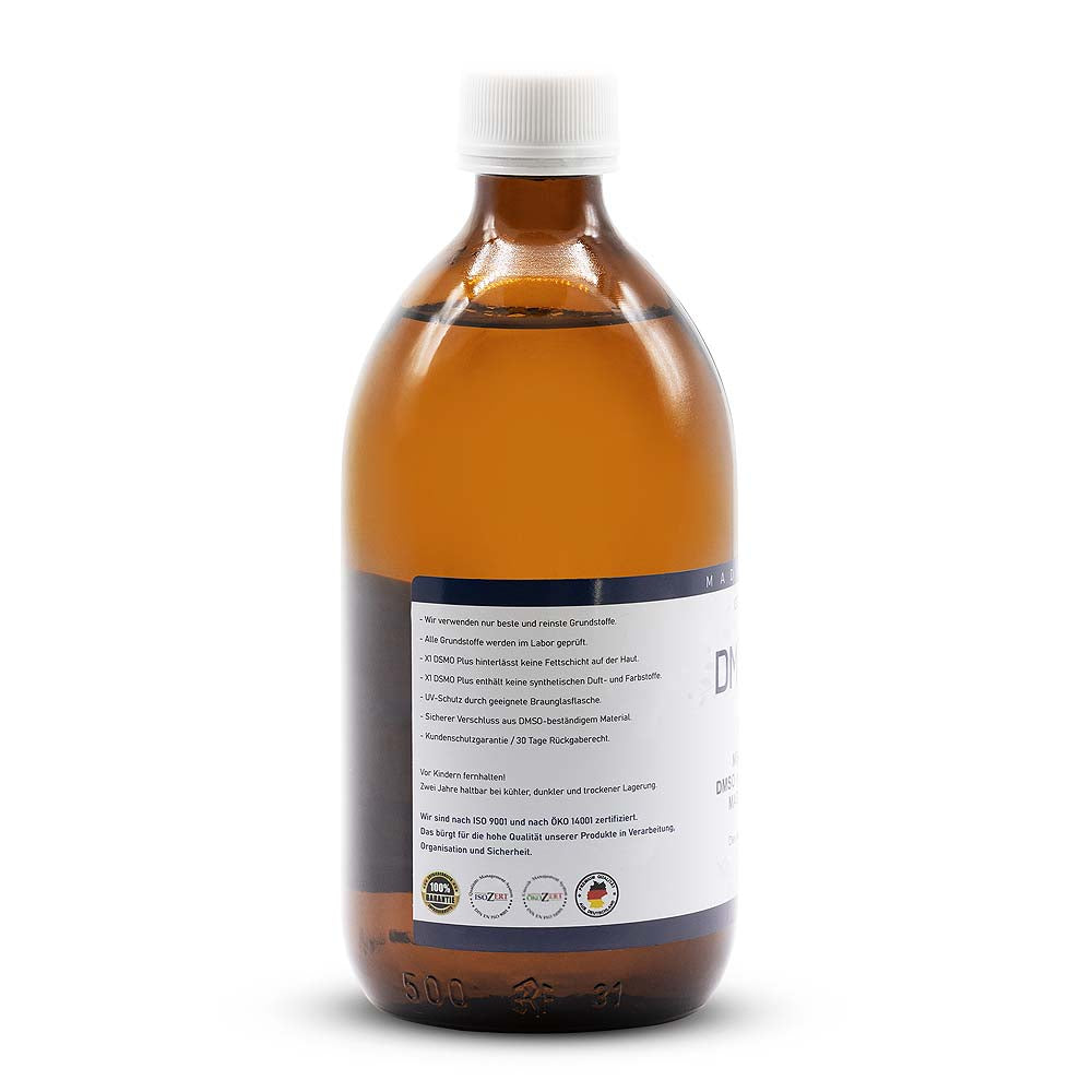 DMSO PLUS mit MSM + Magnesium 99,9% Reinheit - 500 ml