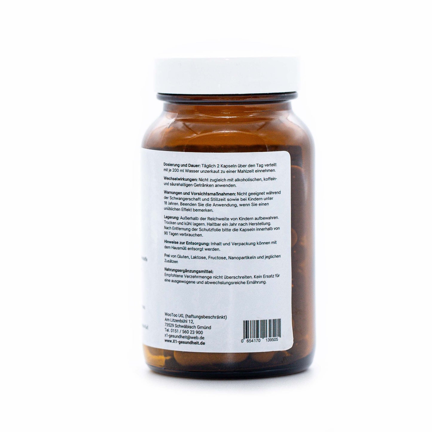 Gehirn & Nerven – D-Galactose – Safran veredelt - 60 Kapseln