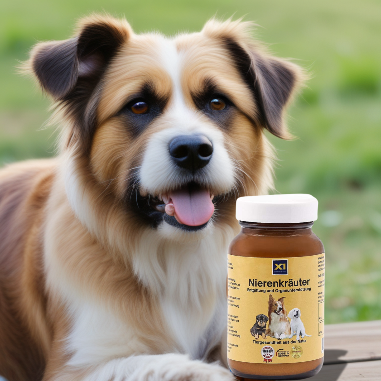 Bundle - Entgiftung Hund - Nierenkräuter Bio 60g - Leberkräuter Bio 60g