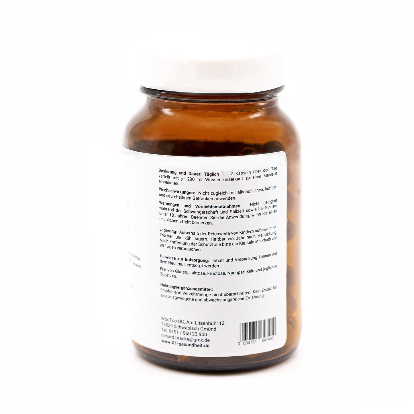 Happy Darm - MSM - Triphala - Zeolith - 60 Kapseln