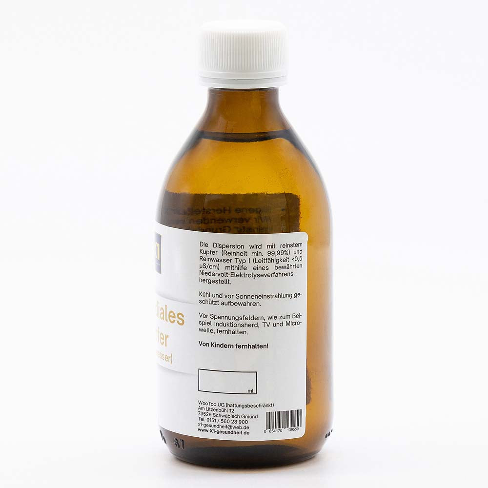 Kolloidales Kupfer 30 ppm Apothekerqualität -250ml-