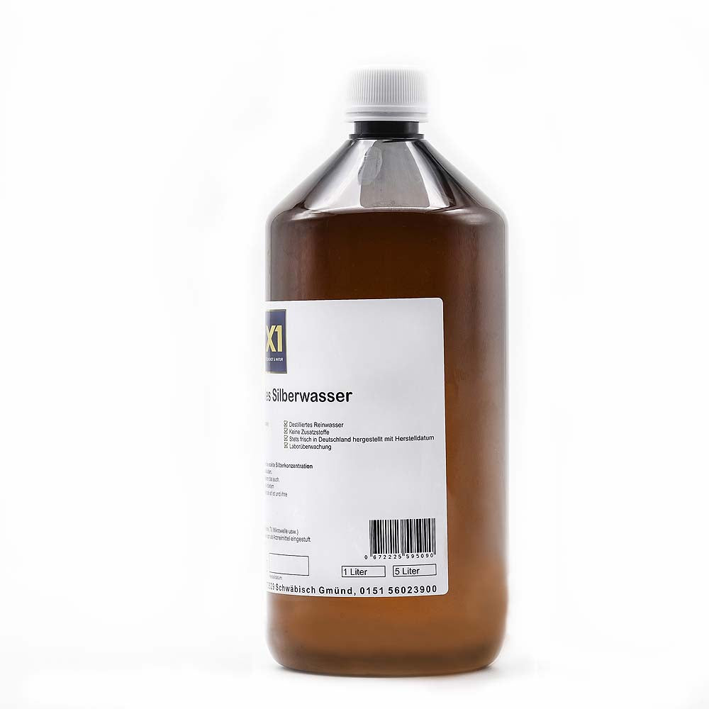 Kolloidales Silber (Silberwasser) Eigene Herstellung -1000ml-