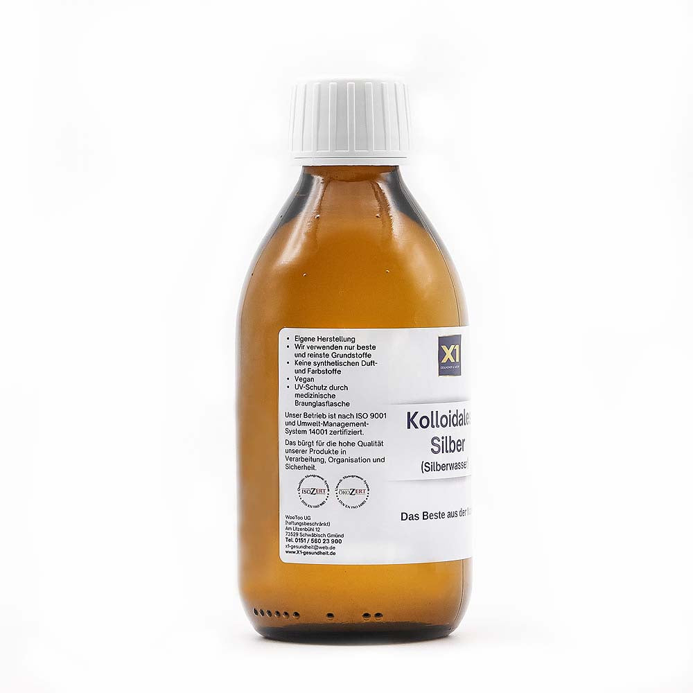 Kolloidales Silber (Silberwasser) Eigene Herstellung -250ml-