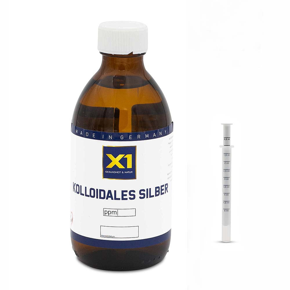 Kolloidales Silber (Silberwasser) Eigene Herstellung -250ml-