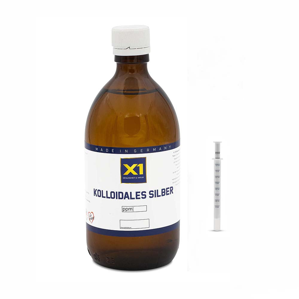 Kolloidales Silber (Silberwasser) Eigene Herstellung -500ml-