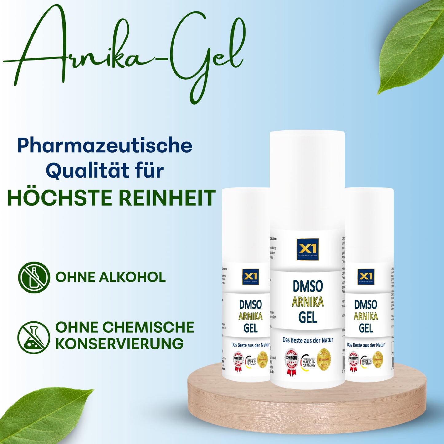 DMSO GEL mit Arnika Extrakt - 50ml