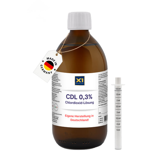 CDL /CDS Lösung 0,3 %, in der Glasflasche, Apothekenqualität -500 ml-