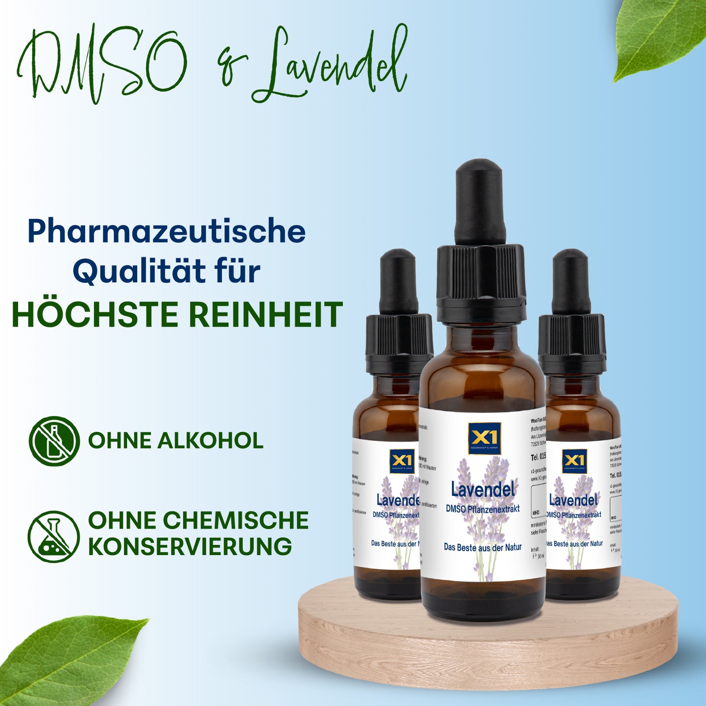 LAVENDEL DMSO-KRÄUTEREXTRAKT - 30 ml