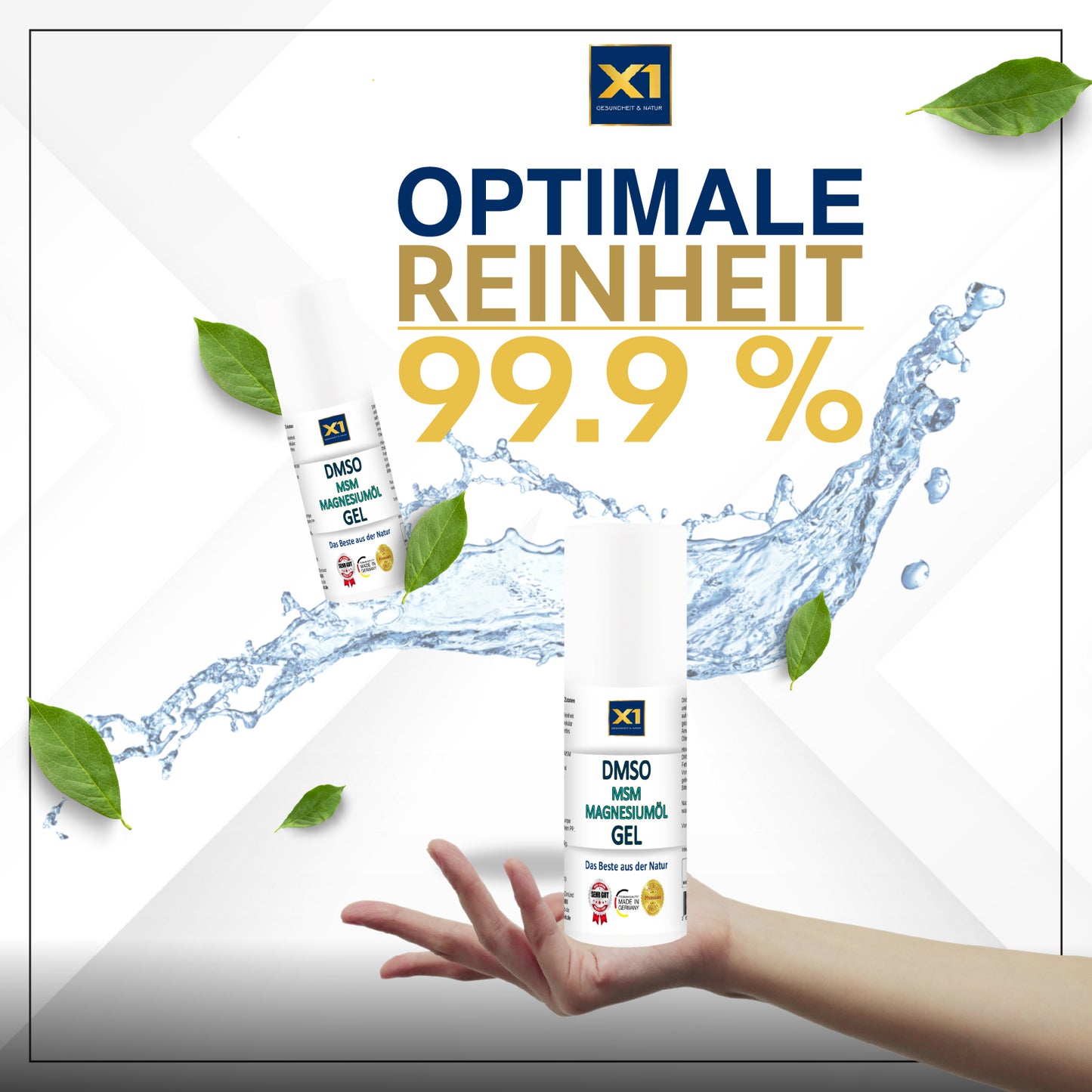 DMSO GEL mit MSM und Magnesiumöl/chlorid - 50ml