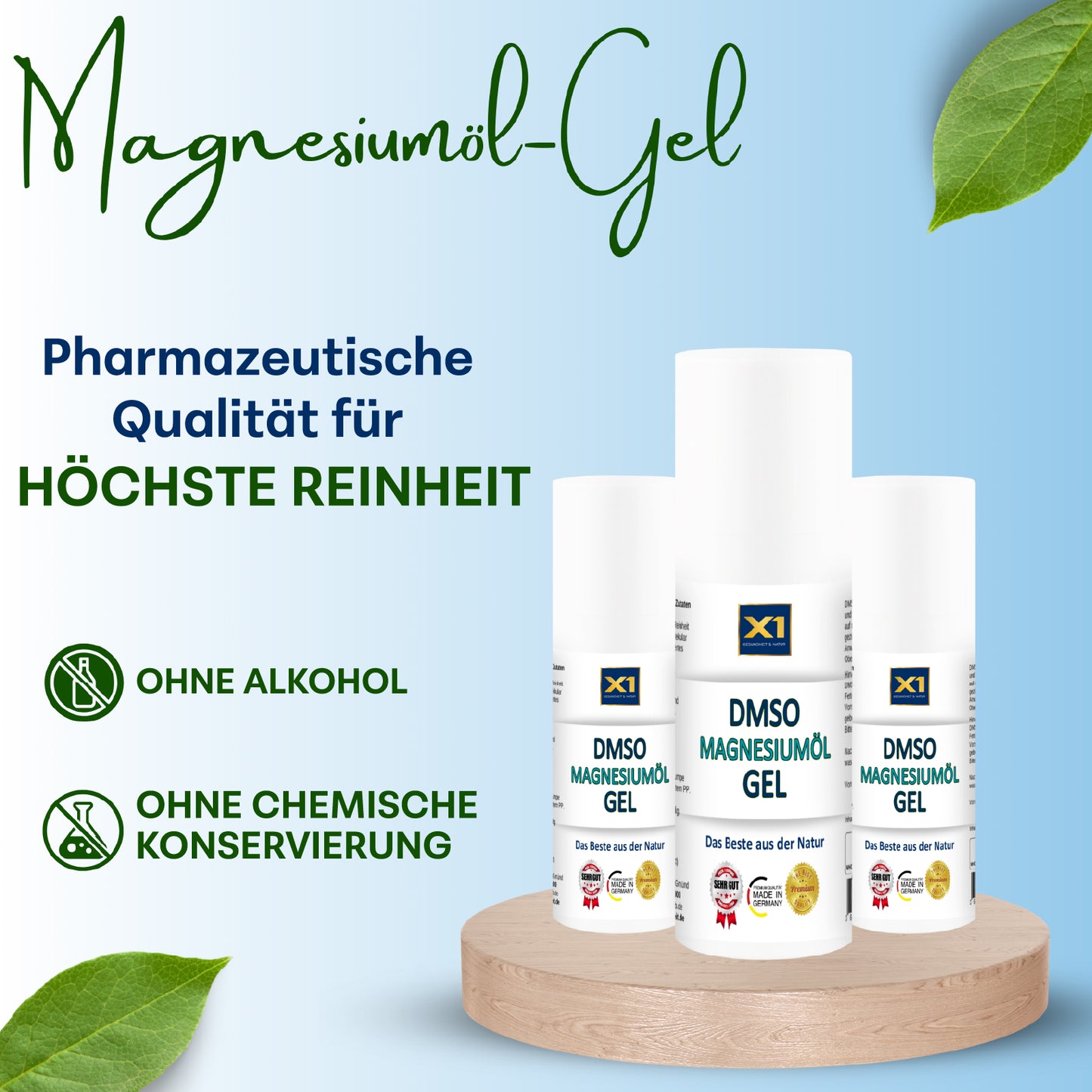 DMSO GEL mit Magnesiumöl/chlorid - 50ml