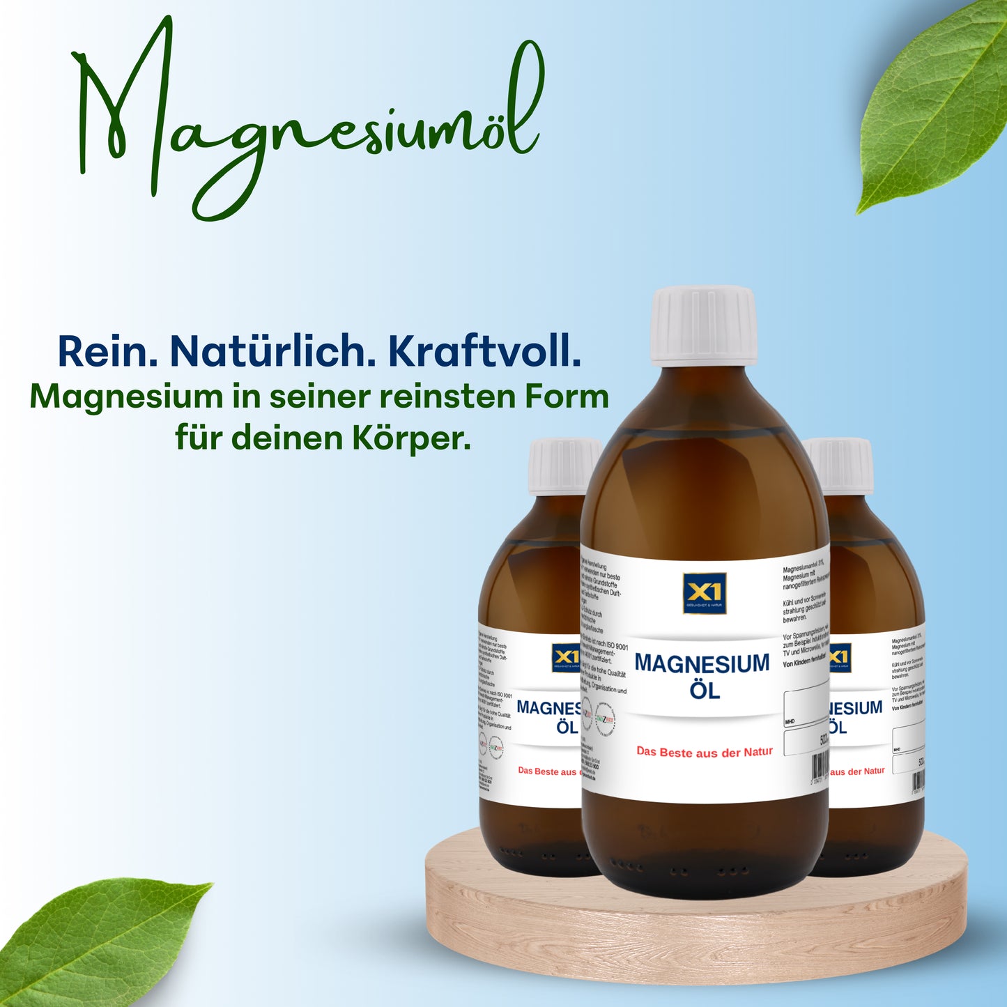 Magnesiumöl - mit Herstelldatum- Eigene Herstellung -500ml-