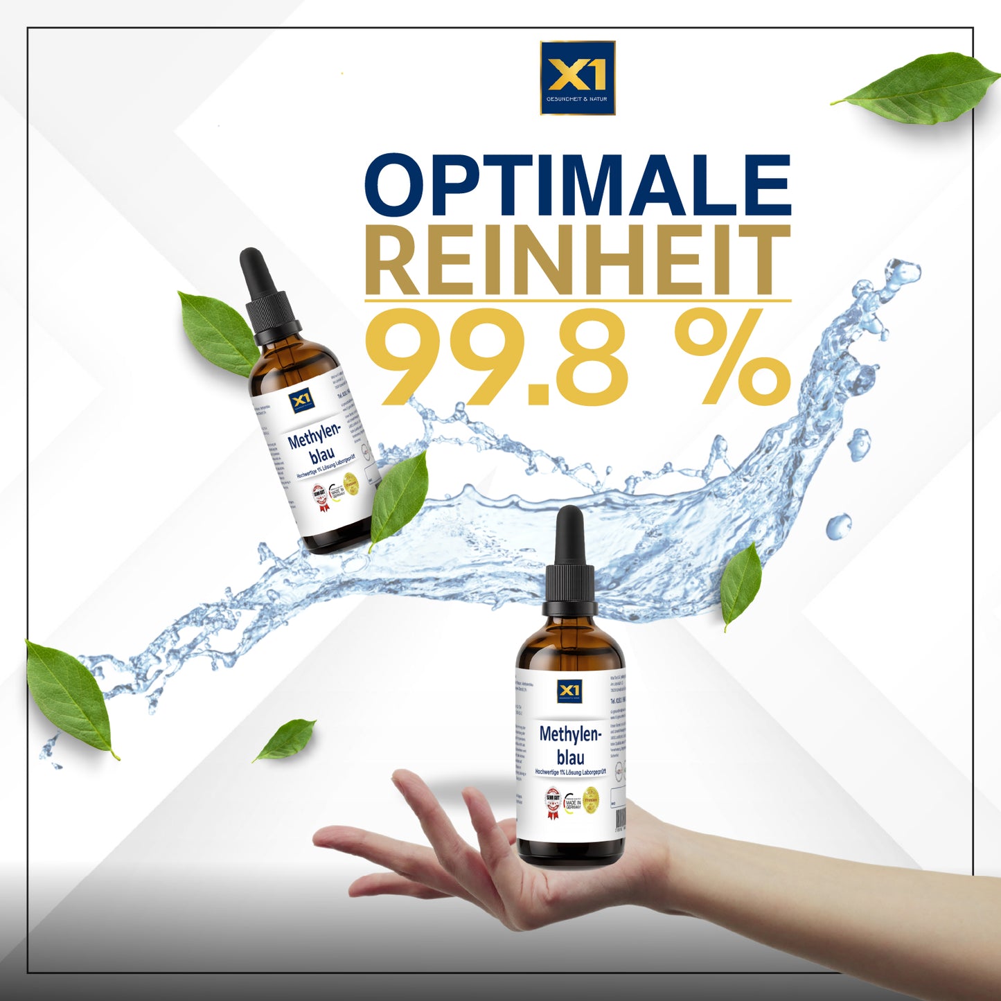 Methylenblau 1% Lösung 99,8% rein - 100 ml
