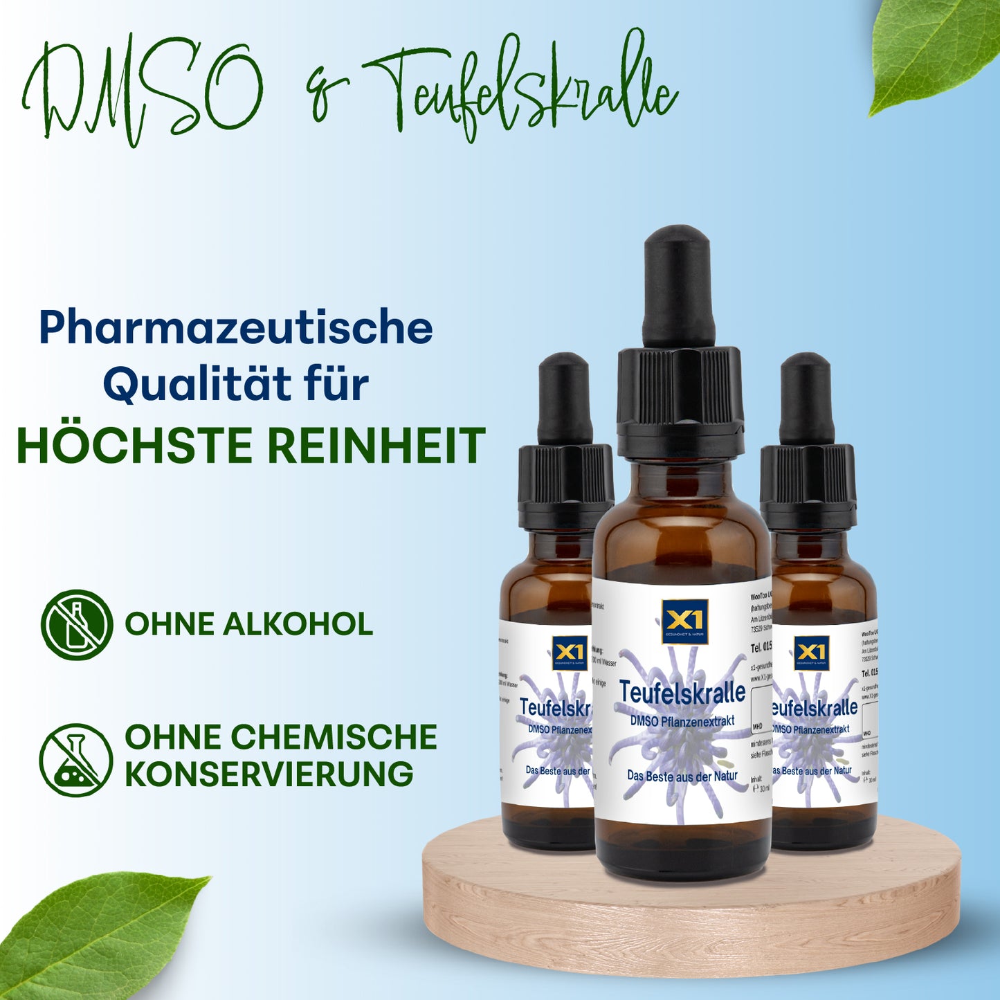 Teufelskralle DMSO-KRÄUTEREXTRAKT - 30 ml