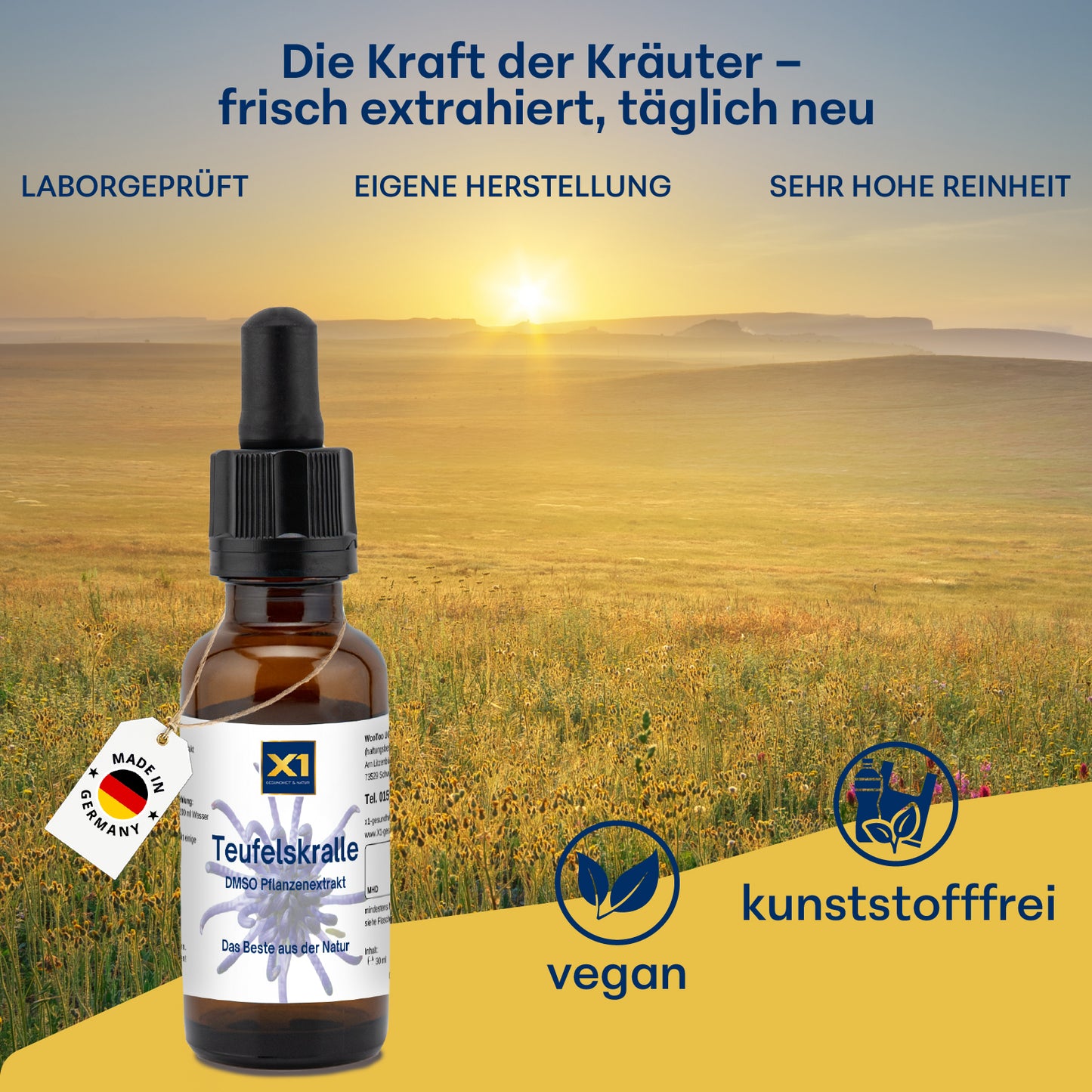 Teufelskralle DMSO-KRÄUTEREXTRAKT - 30 ml