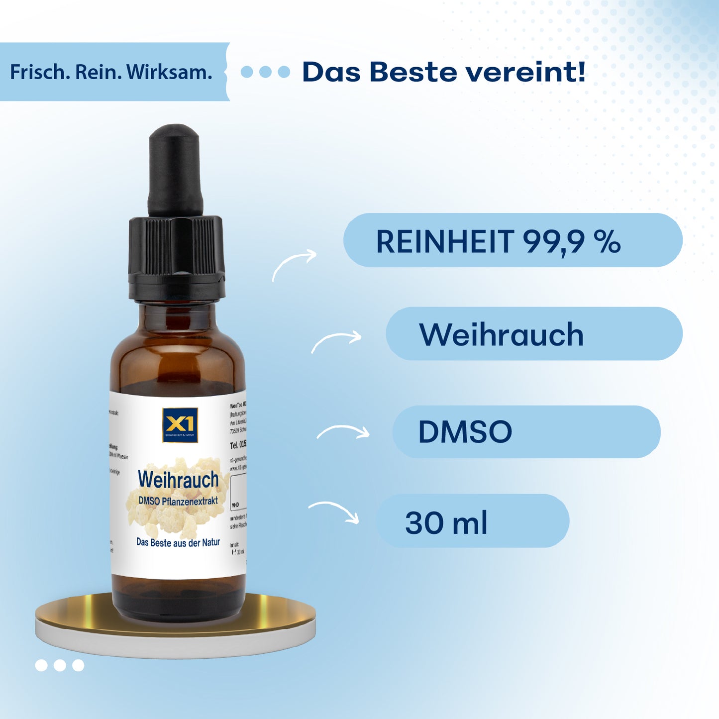 Weihrauch DMSO-EXTRAKT - 30 ml