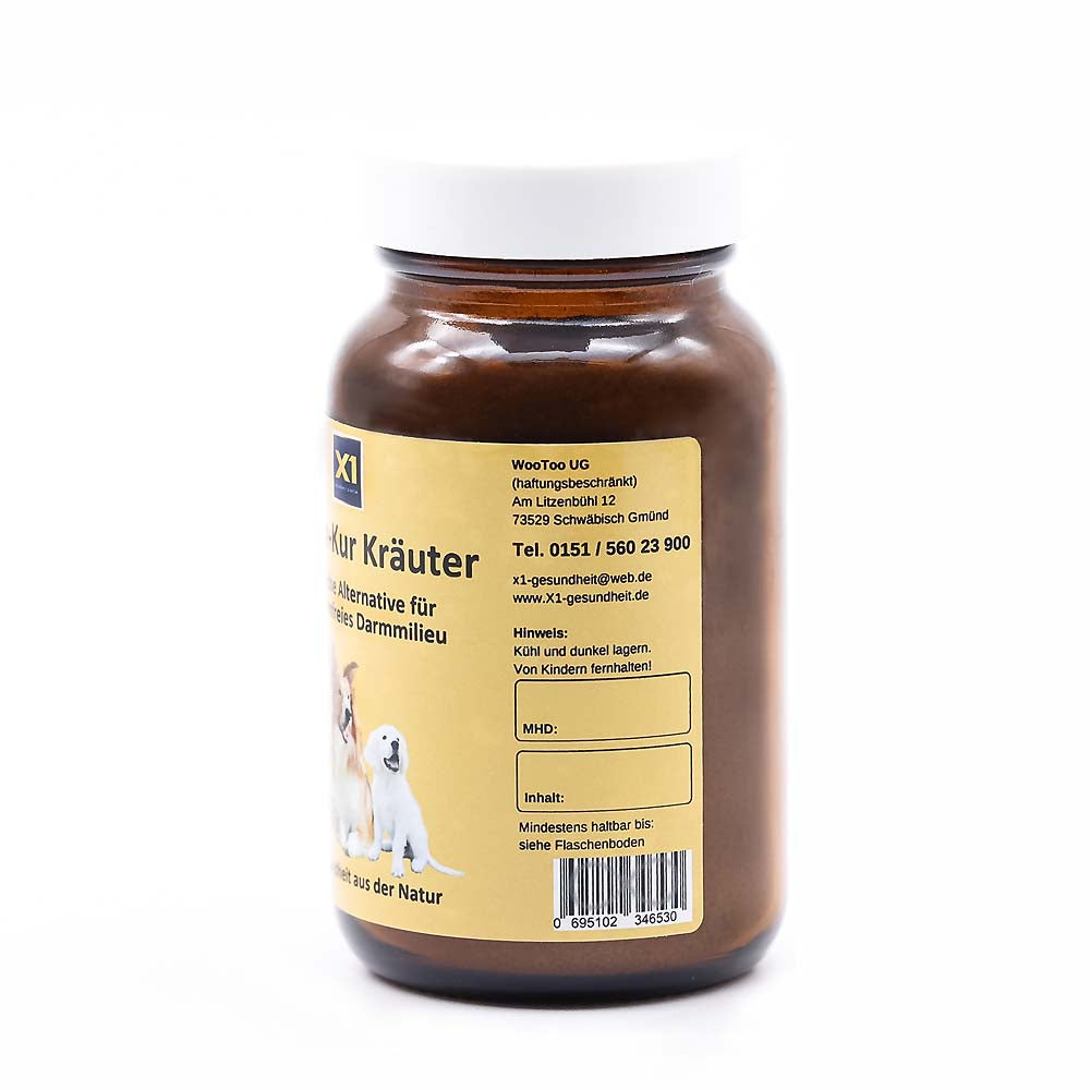 Wurm-Kur Kräuter Hund - Bio Kräutermischung 60g