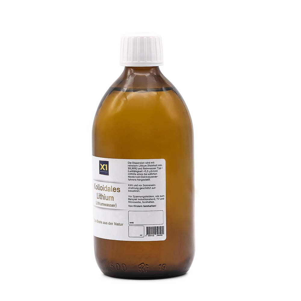 Kolloidales Lithium 100 ppm Apothekerqualität -250ml-