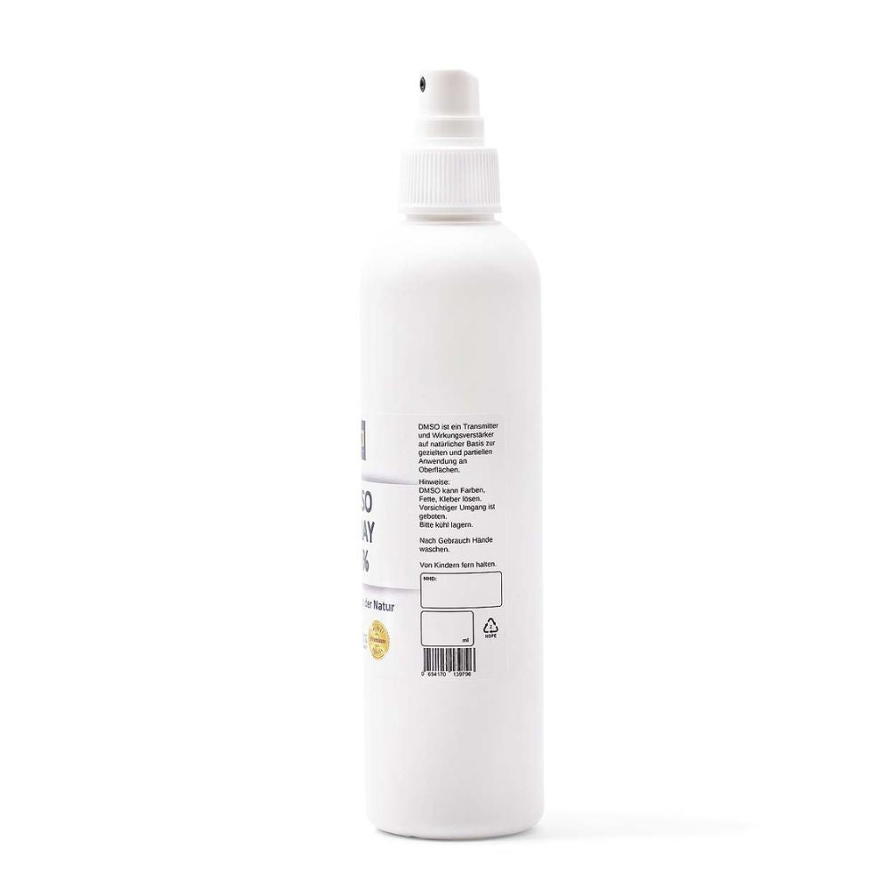 DMSO SPRAY mit 75 % Dimethylsulfoxid 99,9% Reinheit - 250ml