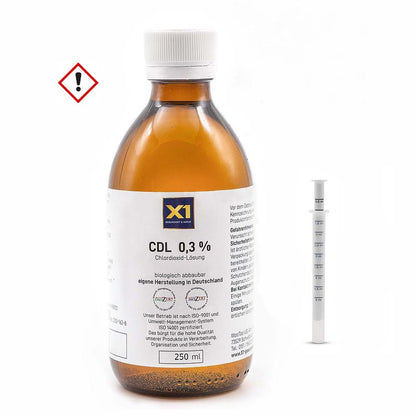 CDL /CDS Lösung 0,3 %, in der Glasflasche, Apothekenqualität -250 ml-