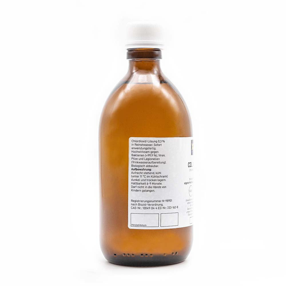 CDL /CDS Lösung 0,3 %, in der Glasflasche, Apothekenqualität -500 ml-