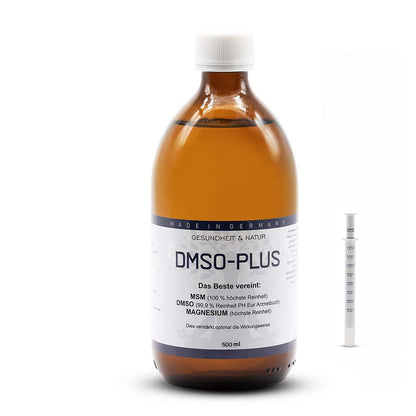 DMSO PLUS mit MSM + Magnesium 99,9% Reinheit - 500 ml