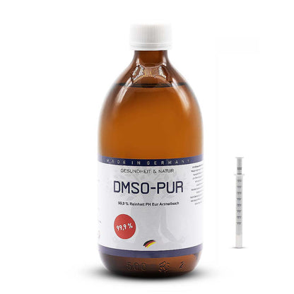 DMSO Dimethylsulfoxid über 99,9% Reinheit (Ph Eur) 500ml