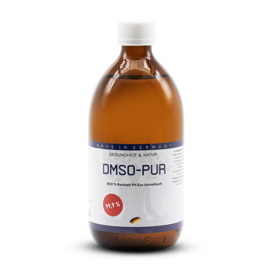 DMSO Dimethylsulfoxid über 99,9% Reinheit (Ph Eur) 500ml