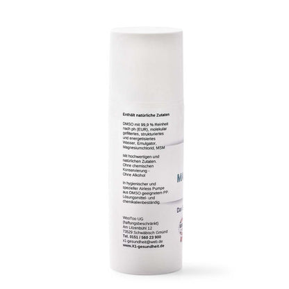 DMSO GEL mit MSM und Magnesiumöl/chlorid - 50ml