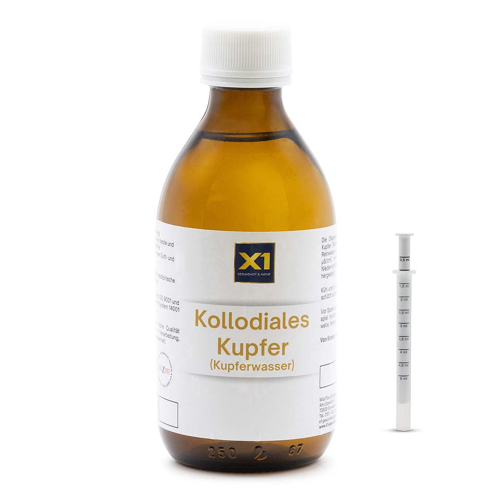 Kolloidales Kupfer 30 ppm Apothekerqualität -250ml-