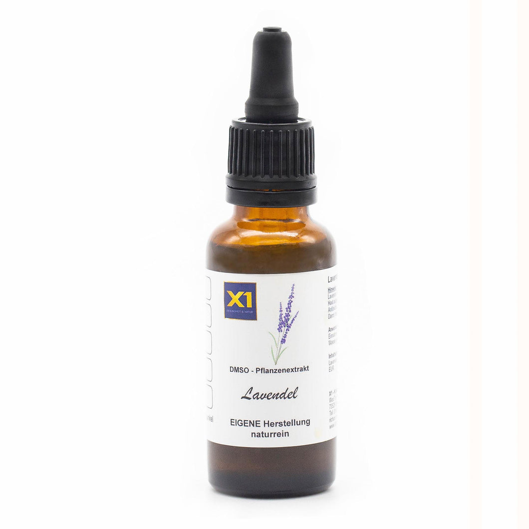 LAVENDEL  DMSO-KRÄUTEREXTRAKT - Lavendula angustifolia - Verstärkte Wirkung 30 ml