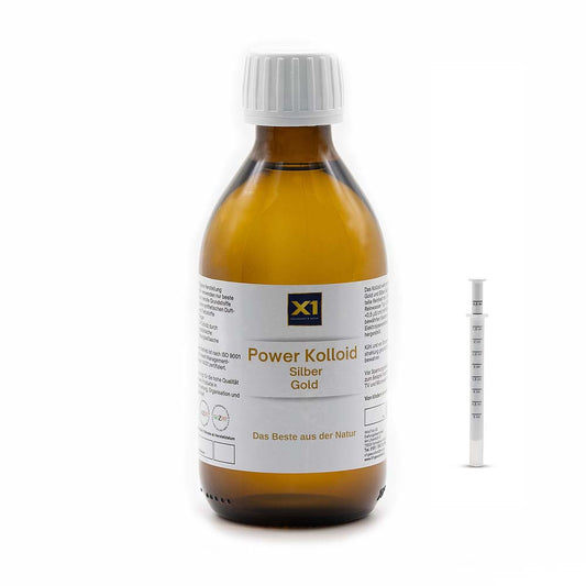 Power Kolloid - Silber und Gold - 30 ppm - Apothekerqualität -250ml-