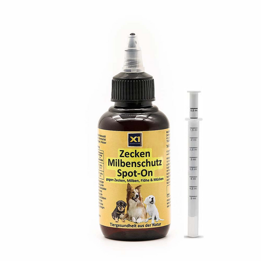 Zecken, Floh- und Milbenschutz Spot-On Hund - 100 ml