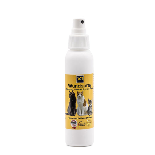 Wundspray Katze - Silberwasser - DMSO - CDL - Jod - 100ml