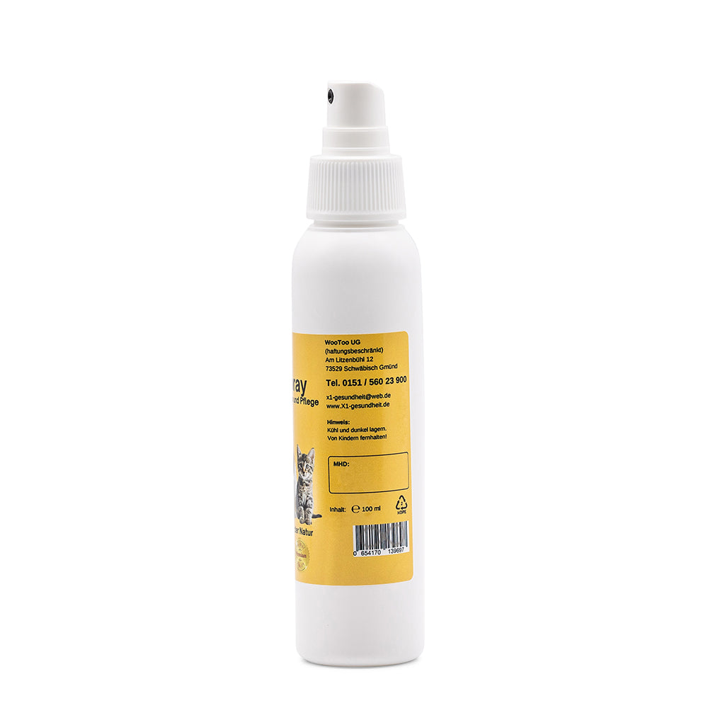 Wundspray Katze - Silberwasser - DMSO - CDL - Jod - 100ml