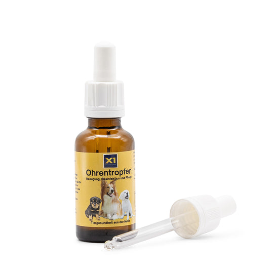 Ohrentropfen Hund - Silberwasser - CDL - DMSO - Lavendel - 30ml