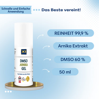DMSO GEL mit Arnika Extrakt - 50ml