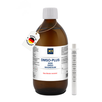 DMSO PLUS mit MSM + Magnesium 99,9% Reinheit - 500 ml