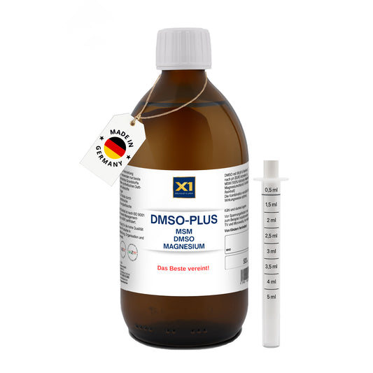 DMSO PLUS mit MSM + Magnesium 99,9% Reinheit - 500 ml