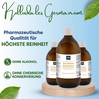 Kolloidales Germanium 30 ppm Apothekerqualität -500ml-