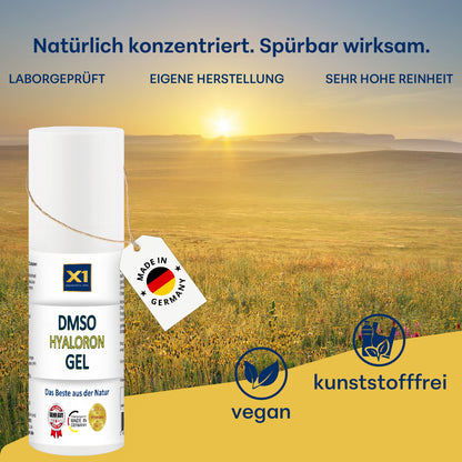 DMSO GEL mit Hyaluron - 50ml