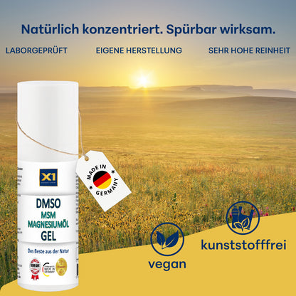 DMSO GEL mit MSM und Magnesiumöl/chlorid - 50ml