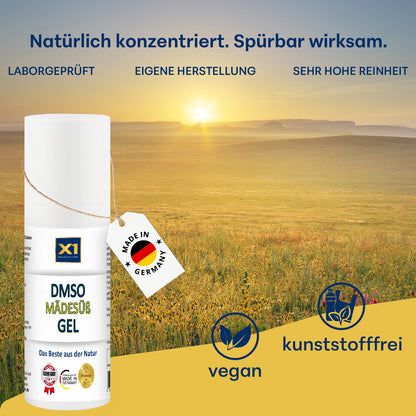 DMSO GEL mit Mädesüß Extrakt - 50ml