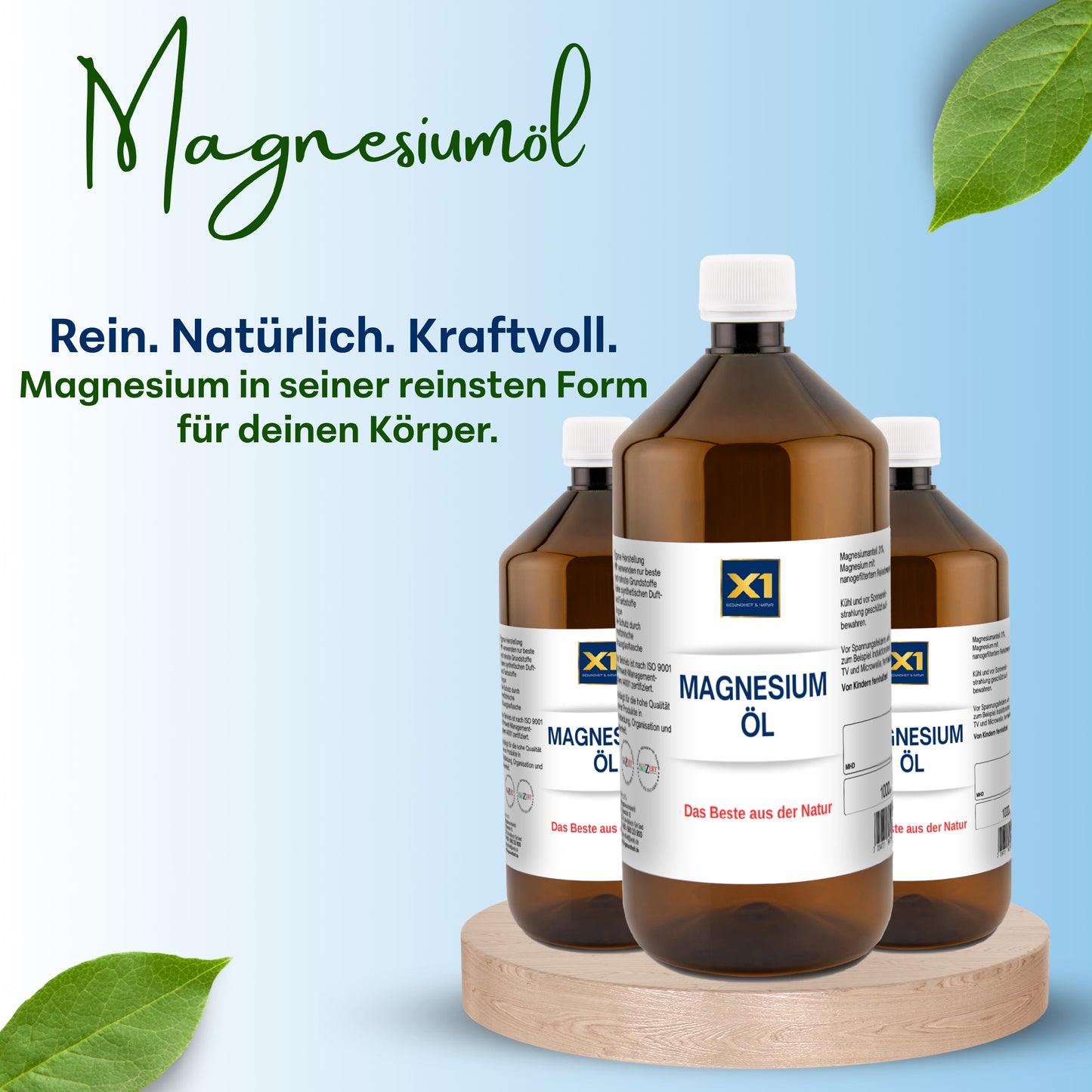 Magnesiumöl - mit Herstelldatum- EIGENE Herstellung   -1000ml-