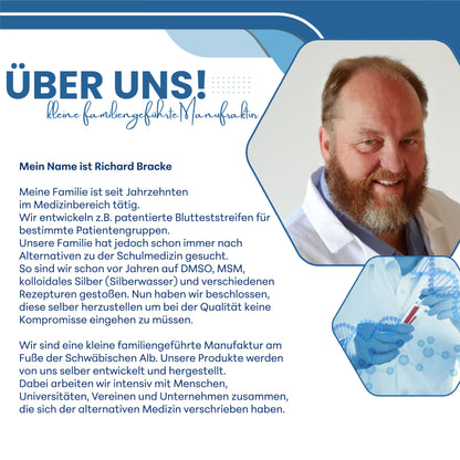 URKRAFT besteht aus DMSO + CDL + Kolloidales Silber, Apothekenqualität -250ml-