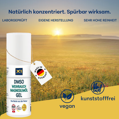 DMSO GEL mit Weihrauch und Magnesiumöl/chlorid - 50ml