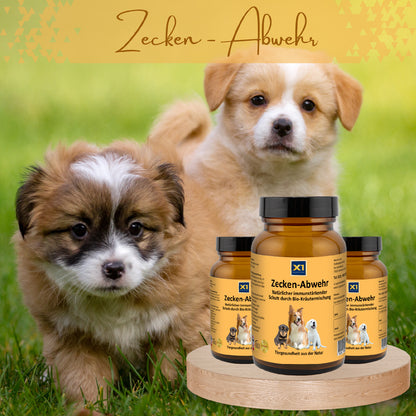 Zecken-Abwehr Hund - Bio Kräutermischung 60g