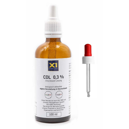 CDL /CDS Lösung 0,3%, in der Glasflasche, Apothekenqualität -100ml-
