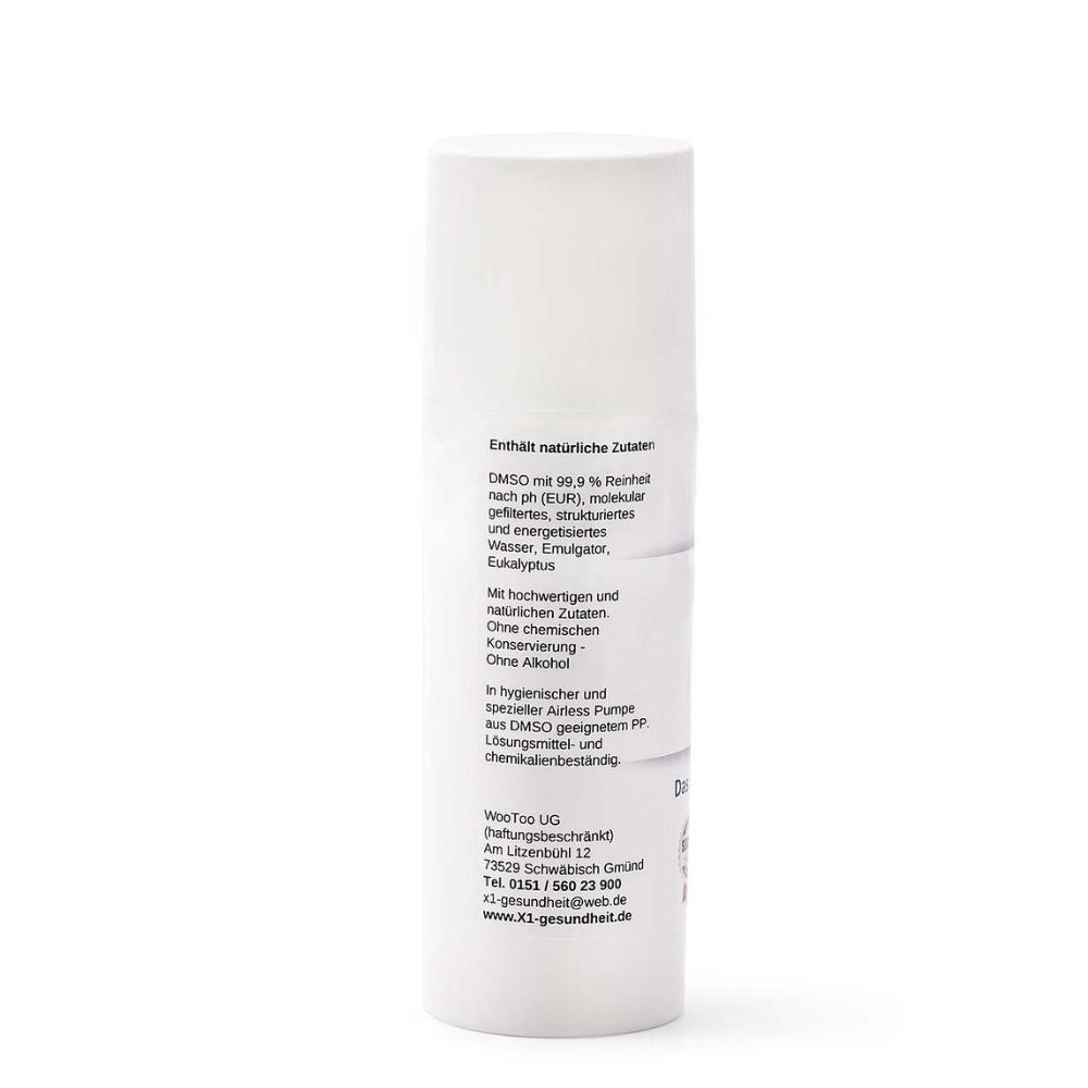 DMSO GEL mit 75 % Dimethysulfoxid 99,9% ph (EUR) Reinheit - 50ml