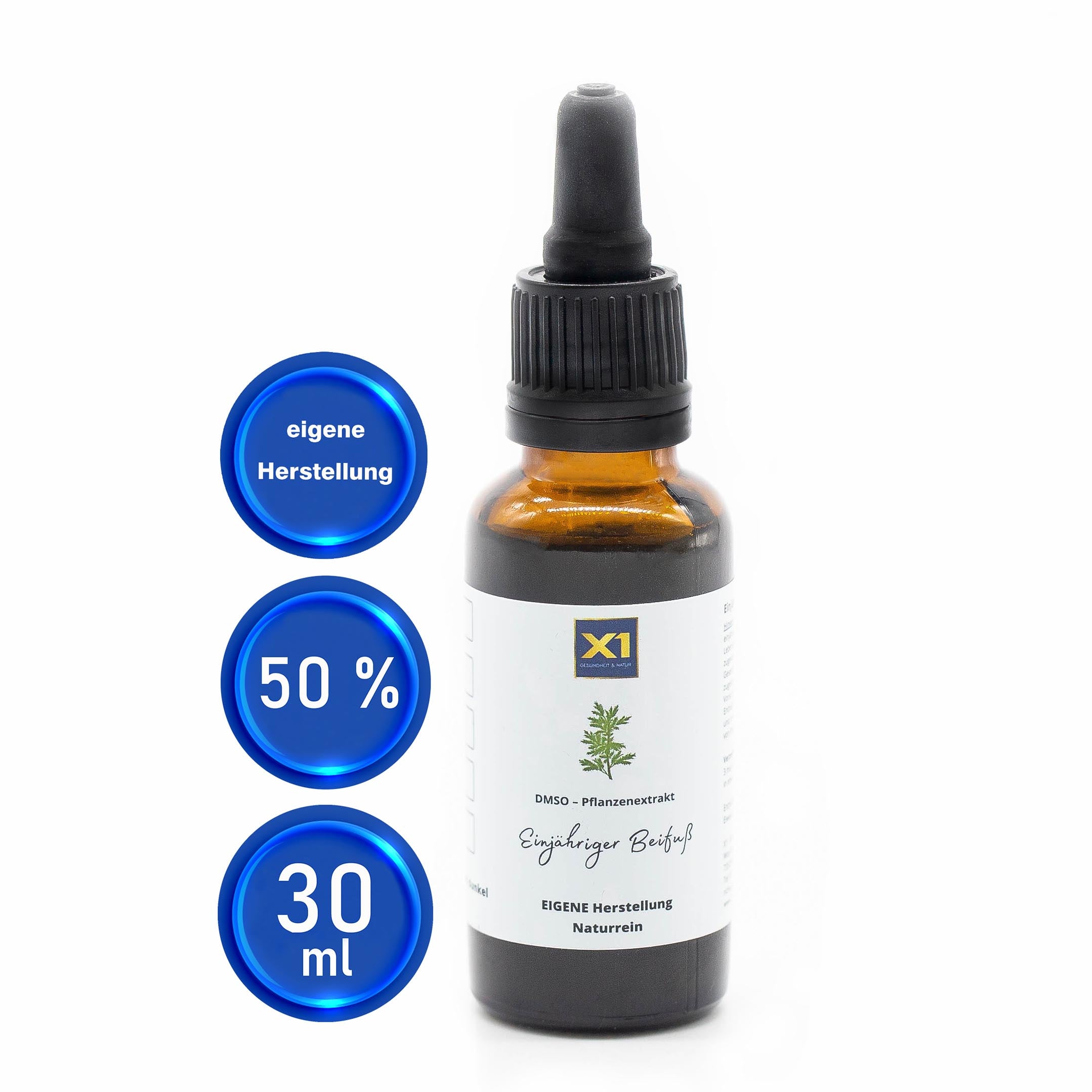 EINJÄHRIGER BEIFUß  DMSO-KRÄUTEREXTRAKT - Artemisia - 30 ml