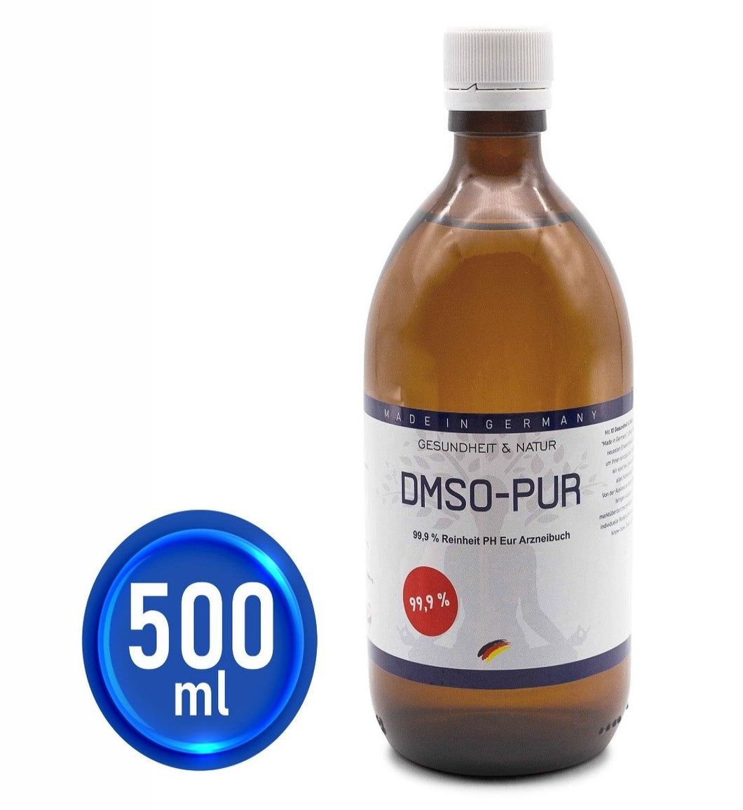 DMSO Dimethylsulfoxid über 99,9% Reinheit (Ph Eur) 500ml